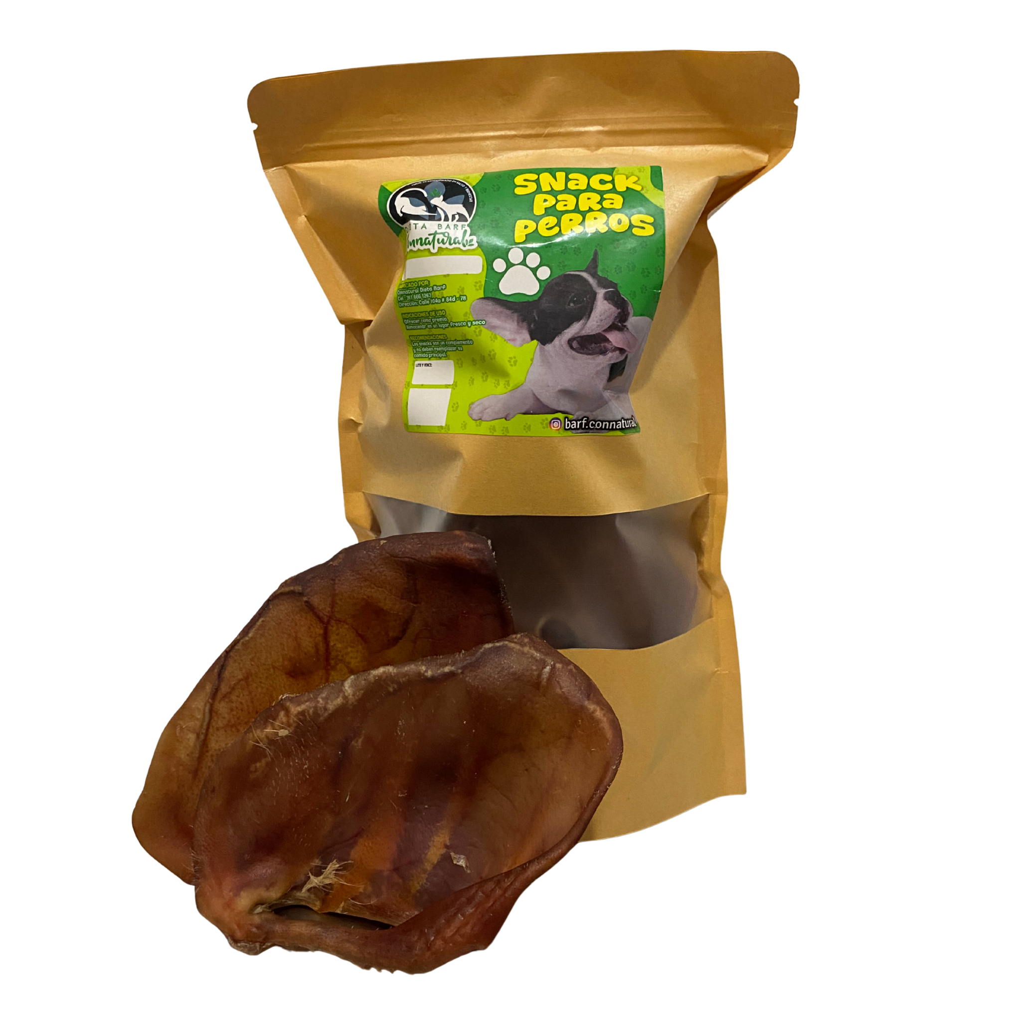 Orejas de Cerdo Deshidratadas x 5 unidades