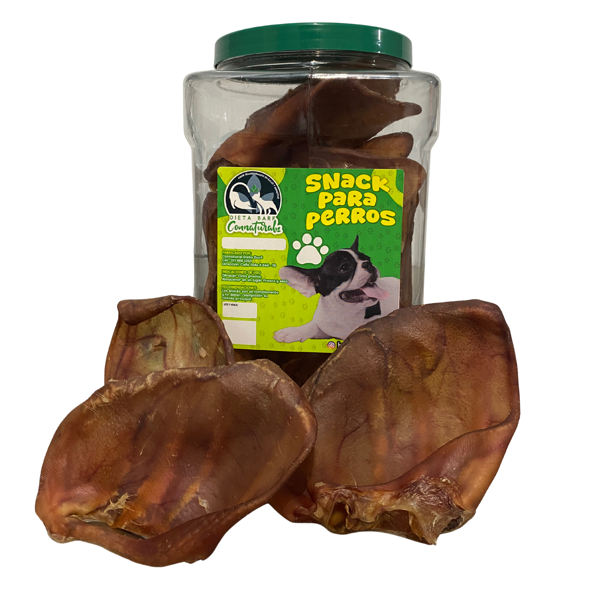 Orejas de Cerdo Deshidratadas x 12 unidades