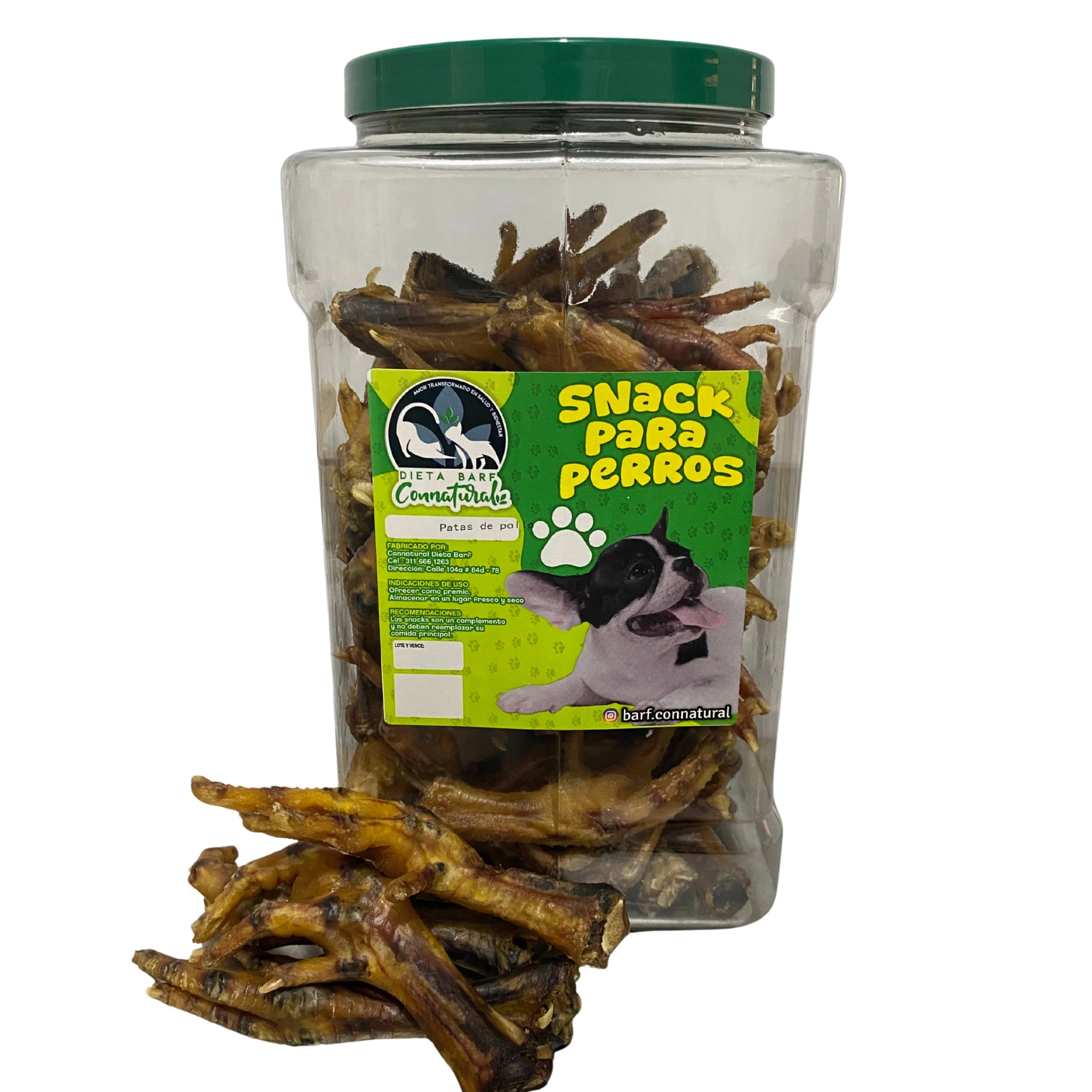 Patas de Pollo Deshidratadas x 50 unidades