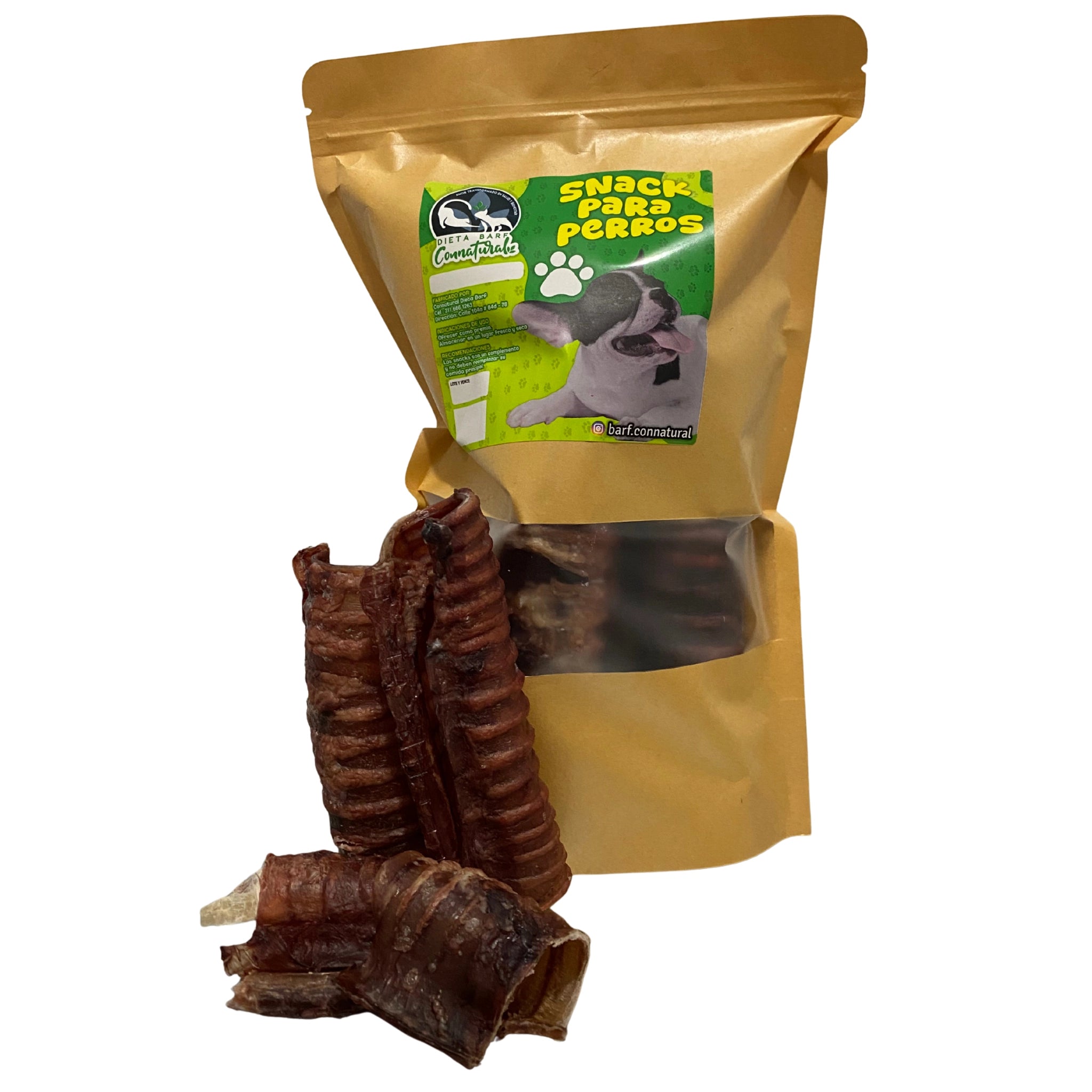 Tráqueas Deshidratadas x 5 unidades