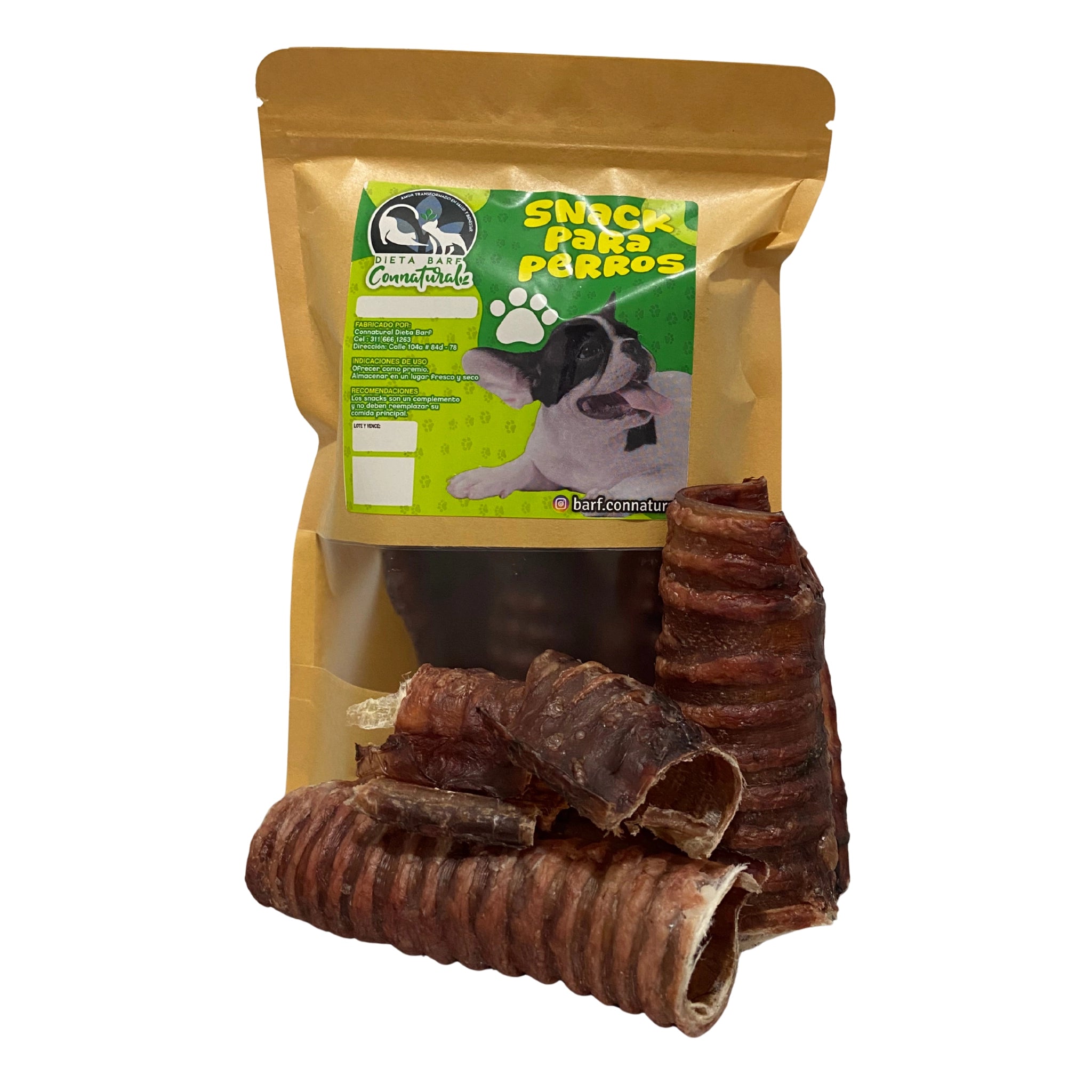 Tráqueas Deshidratadas x 3 unidades