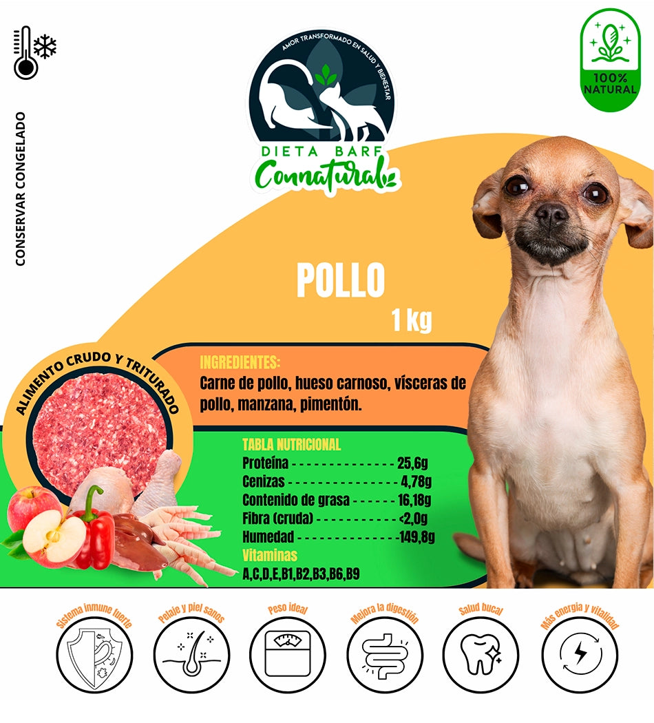 Dieta Pollo para Perros 1kg